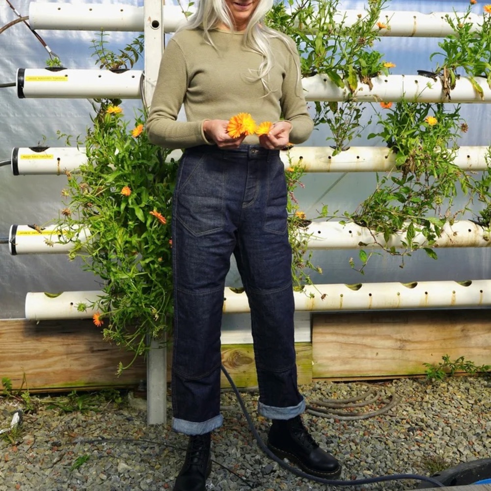Gamine Workwear Carpenter Dungaree Jeans